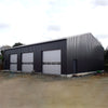Black Carport Corrugated Profile Shed Galvanized Metal Roofing Sheet Panel 12pcs