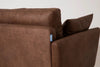 Swyft Model 10 3 Seater Sofa - Chestnut Faux Leather RRP £1799
