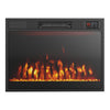 23 Inches Electric Fireplace Insert 750W/1500W Fireplace Heater-Black