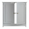 Bathroom Sink Cabinet Under Basin Vanity Storage Cupboard Unit Grey