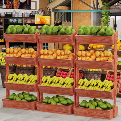 4 Tier Vertical Raised Garden Bed Removable Plant Stand Fruits Herbs Vegetables