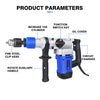 Electric Rotary Hammer Drill 2500W Demolition SDS Plus Bit Sets Chisel Breaker