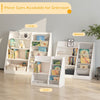 Bookshelf Storage Shelf For Children's Reading Room Open Storage Modern New