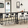 Outdoor Garden Patio Bar Table Indoor Home Bistro Set With 2/3 High Bar Stools