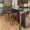 Set of 2 Bar Stools Kitchen Counter Height Pub Chair 360 °Swivel 29"/74cm Tall