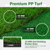 10 x 3.3 FT Golf Putting Green Indoor Outdoor Large Golf Practice Mat w/3 Holes