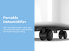 20L/DAY ‎COMFEE Dehumidifier for Home Smart Control 3L Water Tank W/ Wheels