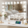 18 LED Bulb Hollywood Makeup Mirror Large 80x60cm Vanity Light Mirror Charging
