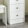 Vanity Set Makeup Table with Lighted Mirror Dressing Table 6Drawer Dresser Desk