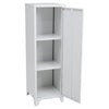 Metal Storage Cabinet Hallway Cabinet Sideboard with 2 Adjustable Shelf Cupboard