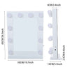 Hollywood Mirror with Light Dressing Room Table Illuminated White Vanity Mirror