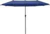 Large Parasols Outdoor Umbrella Patio Umbrella Double-Sided Market Umbrella 13ft