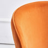 Dining Chairs Set of 2/4 Velvet Kitchen Chairs with Metal Legs