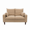 Panana 2 Seats Loveseat Couch Sofa Ottoman Upholstered Furniture for Small Space