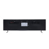 Electric Fire Wall Mounted Fireplace Freestanding Heater 9 LED Flame Dimmable