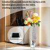 Luxury Mirrored Flower Vase Sparkle Crushed Diamond Vase for Artificial Flower