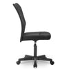 Office Desk Chair Computer Chair with Mesh Back Support Armless Home Study Black