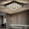 20-100cm Flush Mount Modern Square Ceiling Chandelier Crystal Light Lamp Pendant
