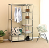 SONGMICS Portable Wardrobe, Foldable Closet, Clothes Storage Organiser 7-2-540