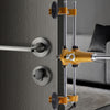 Mortice Door Fitting Jig Lock Mortiser Tungsten Kit with 3 Cutters 18/22/24mm