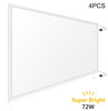 Slim 72W LED Ceiling Light Bright Down Panel Wall Supermarket Shop Home Lamp