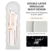 Full Length Mirror, Standing, Leaning or Wall Mirror, White