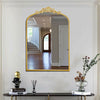 Luxury Large Arch Wall Mounted Mirror Bathroom Bedroom Makeup Mirror Metal Frame
