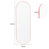 Modern Mirror Wall Mount Bathroom Bedroom Hallway Vanity Mirror Multi Size Shape