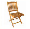 Garden Gear 4 Seat Acacia Wood Dining Set Outdoor Dining Foldable Table & Chairs