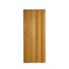 Folding Door PVC Internal Accordion Concertina Sliding Door Brown Ivory White