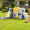 Kids Garden Slide & Swing Set Child Toddler Baby Climber Toy Indoor Outdoor Home