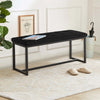 Velvet Padded Bed Bench Hallway Bench Dining Bench Ottoman Stool Living Room