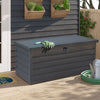 Large 600Liters Garden Storage Outdoor Box Utility Cushion Chest Shed Waterproof