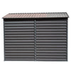 Outdoor Bicycle Shed Bike Tool Storage House Galvanized Steel Garden Pent Roof