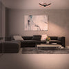 LED Ceiling Light Chandelier Lamp RGB Dimmable CCT Remote Control 18W Gaming
