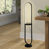 Modern LED Floor Lamp with Shelf Reading Standing Lamp Cool White LED Room Lamp