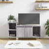 TV Cabinet Grey Sonoma 100x35x55 cm Engineered Wood vidaXL
