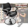 Salon Barber Chair Adjust Hydraulic Lift Hairdressing PU Leather Haircut Chair