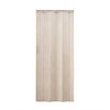 Folding Door PVC Internal Accordion Concertina Sliding Door Brown Ivory White