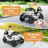 Battery Powered Electric Vehicle 12V Kids Ride on Truck Car-White