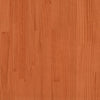 Gecheer Bed Frame Wax Brown 90x200 Solid Wood Pine E1W1