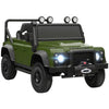 Kids Ride On Car, 12V Battery-Powered Electric Car w/ Remote Green