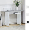 Long Slim Side Console Table Hallway Entryway Storage Stand Shelf Dressing Table