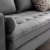 2-3 Seater Small Sofa Couch Velvet Armchair Loveseat Settee Living Room Office