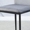 3/5Pcs Small Space Dining Set Square Glass Dining Table+ 2/4 Dining Chairs Home