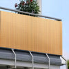 Garden Screening Roll PVC Fence Privacy Border Panel Bamboo Effect Fencing Cover