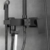 Bathroom Shower Set Black Exposed Shower System Mixer Taps With Twin Gttpqjkyufa