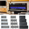 40/50/60/70/80/100 inch Insert/ Wall Mounted LED Fireplace Electric Media Fire