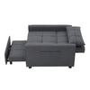 3-in-1 Single Sofa Bed Recliner Armchair Sleeper Chair Bed Chaise Longue Lounger