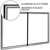 Fixed Frame 16:9100" Projector Screen Deluxe Dual Layered Home Theatre